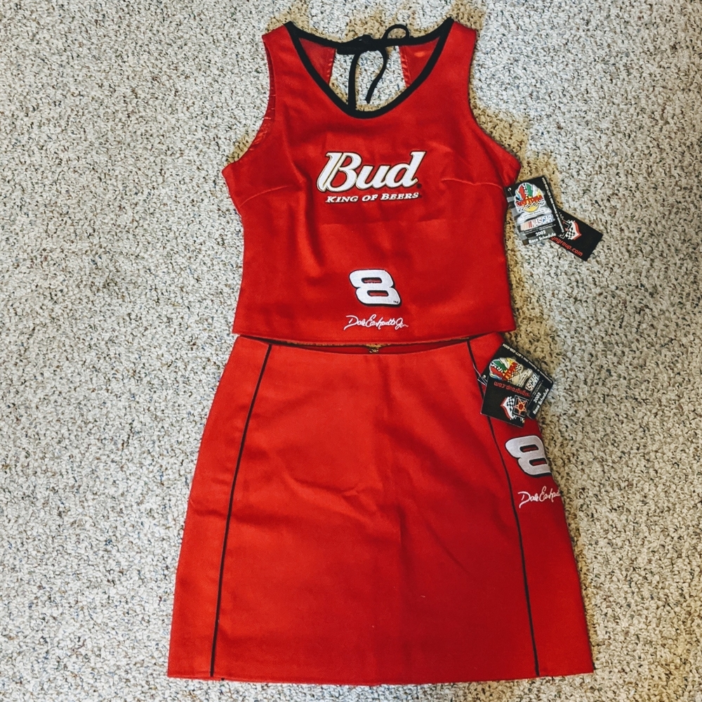 VINTAGE NASCAR Dale Jr ladies outfit!